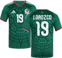 adidas Adult Mexico Jesus Orozco #19 2026 Home Replica Jersey