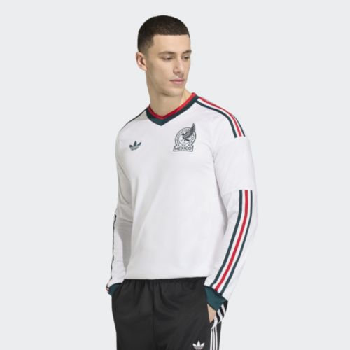 adidas Adult Mexico 2026 Away Long Sleeve Replica Jersey