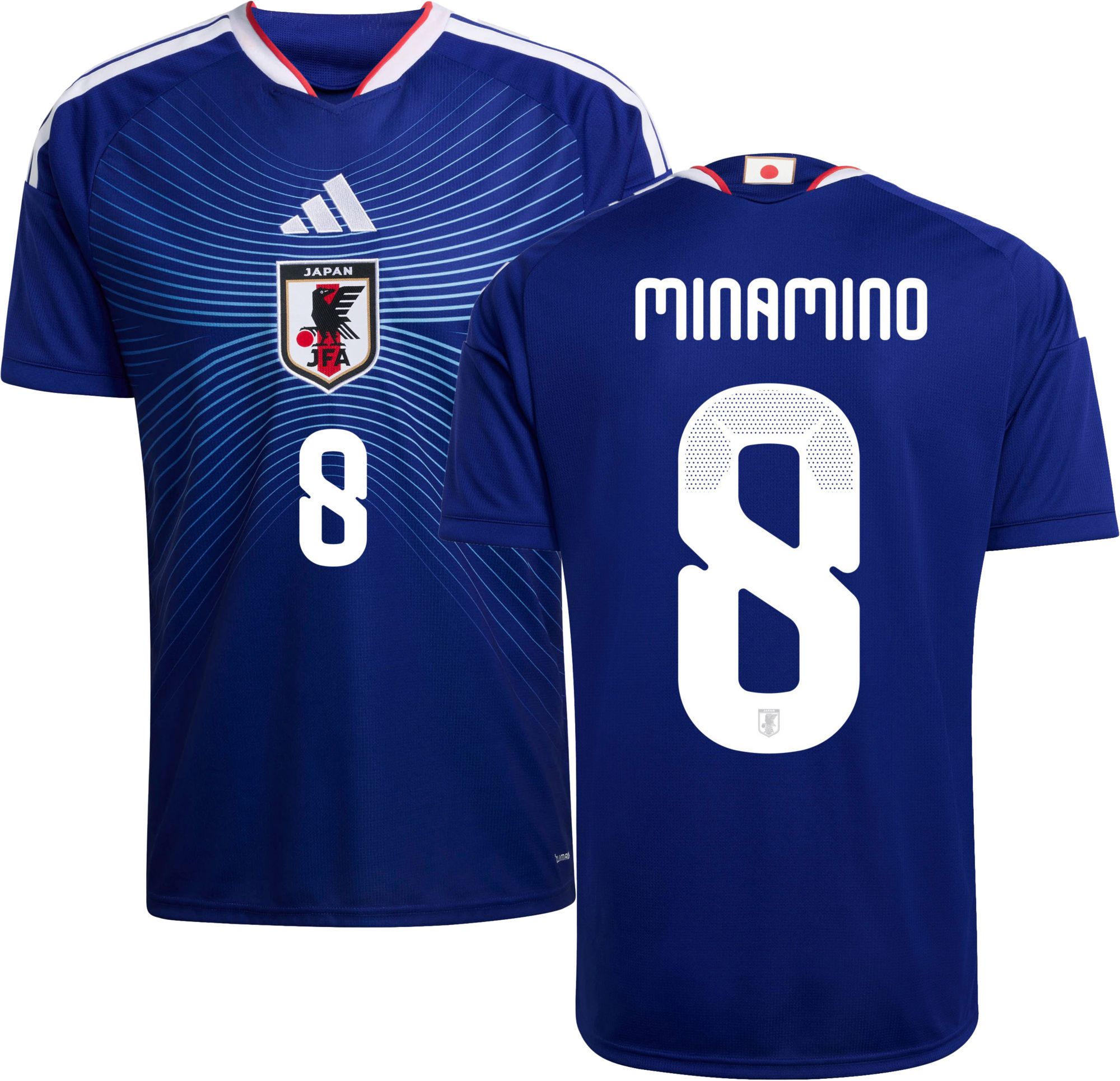 adidas Adult Japan Takumi Minamino #8 2026 Home Replica Jersey product image