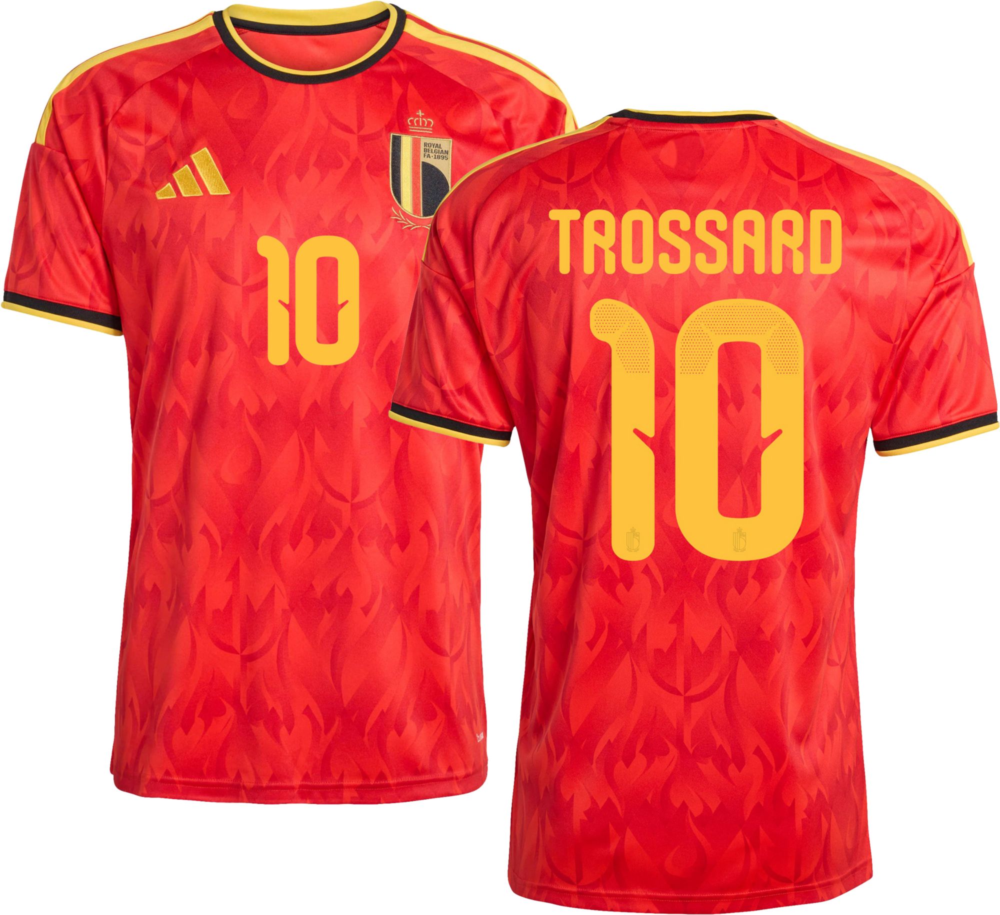 adidas Adult Belgium Leandro Trossard #10 2026 Home Replica Jersey product image