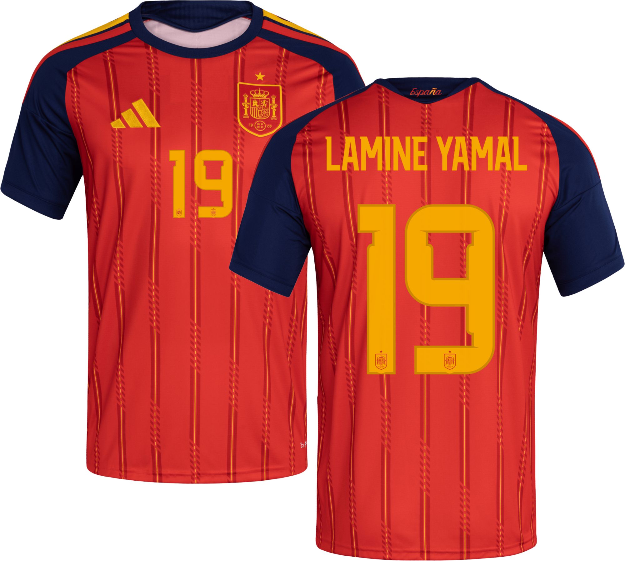 adidas Adult Spain Lamine Yamal #19 2026 Home Replica Jersey product image