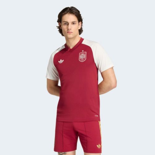 adidas Adult Spain Lamine Yamal #19 2026 Home Long Sleeve Replica