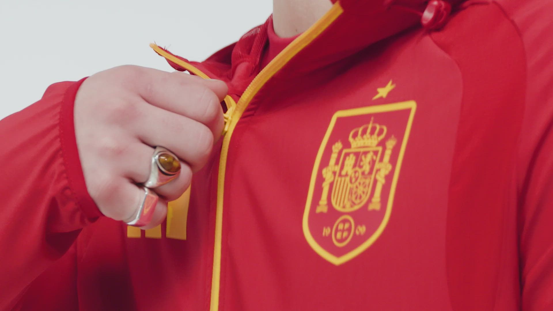 adidas Adult Spain 2026 Home Travel Full-Zip Windbreaker Jacket product