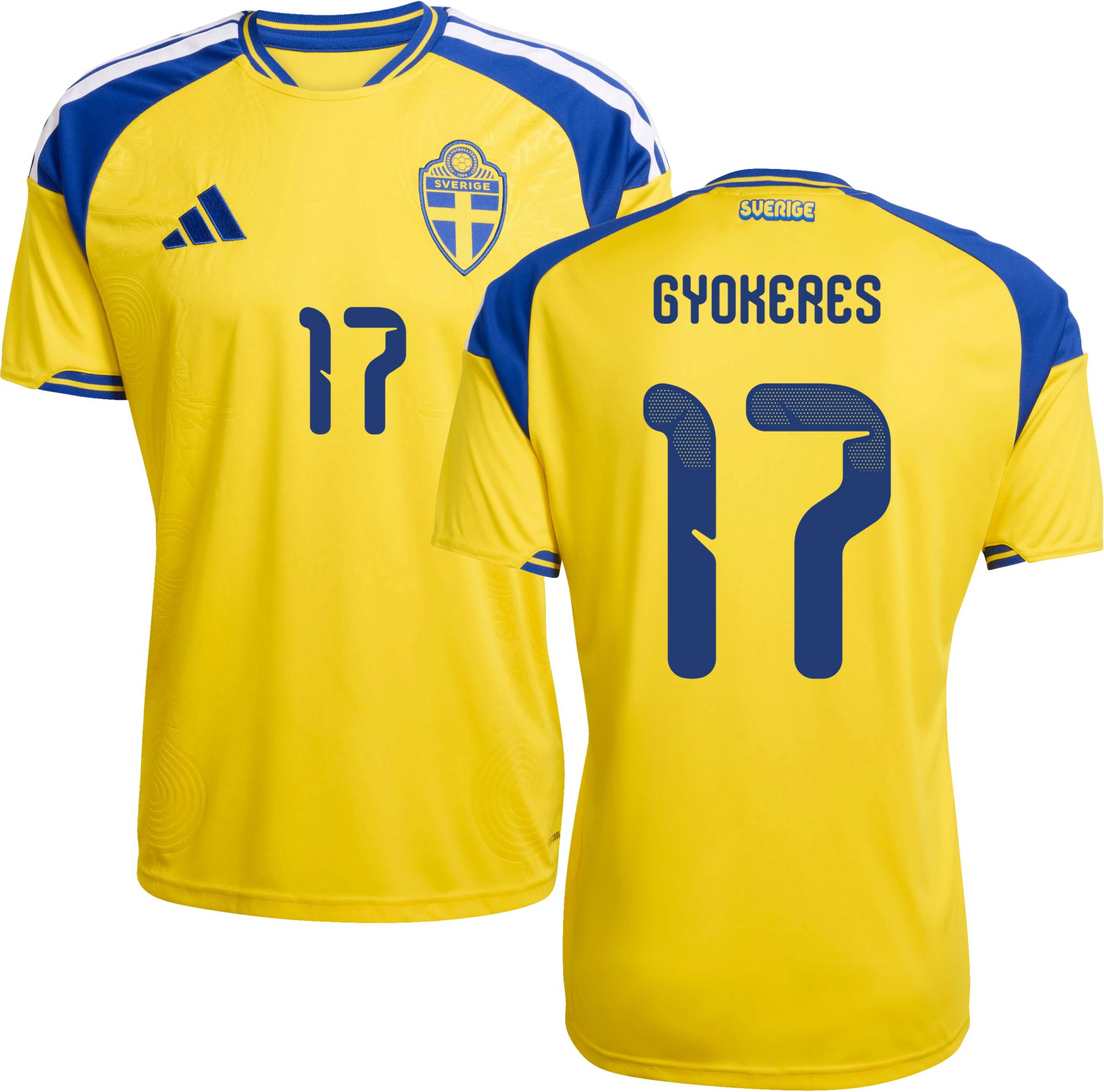 adidas Adult Sweden Viktor Gyokeres #17 2026 Home Replica Jersey product image