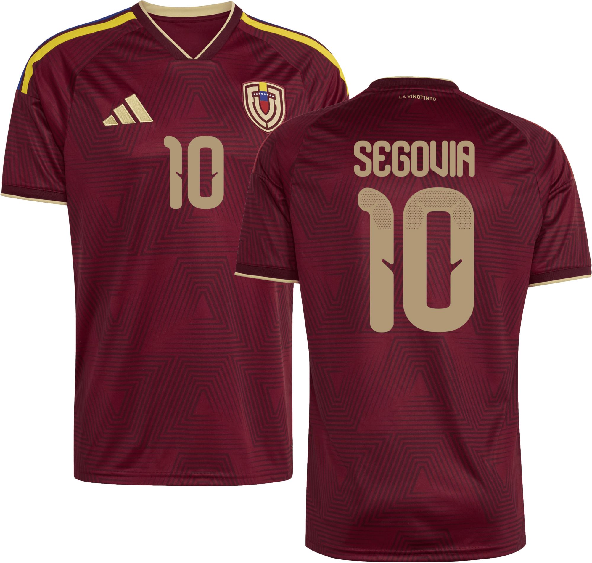 adidas Adult Venezuela Telasco Segovia #10 2026 Home Replica Jersey product image