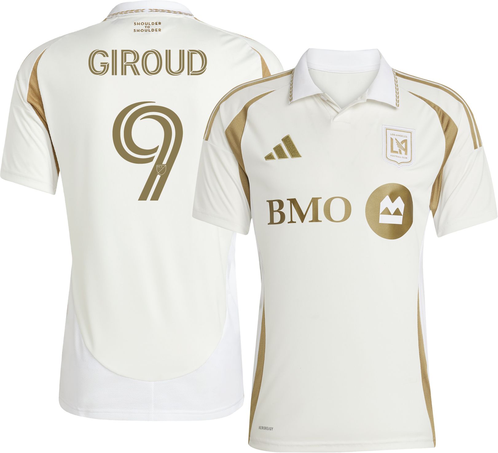 adidas Adult Los Angeles FC Olivier Giroud #9 2025 Secondary Replica Jersey product image