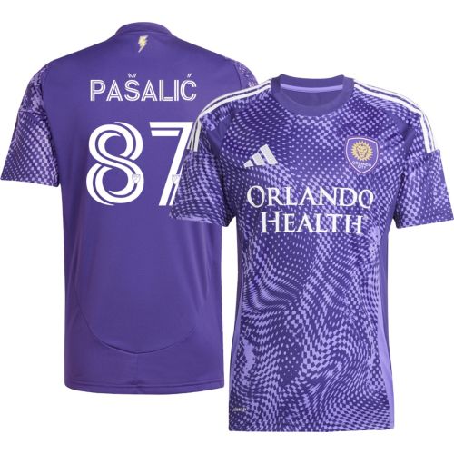 adidas Adult Orlando City 2024 Purple Prematch Anthem Jacket