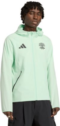 adidas Adult Austin FC Green 2026 Home Travel Full-Zip Jacket