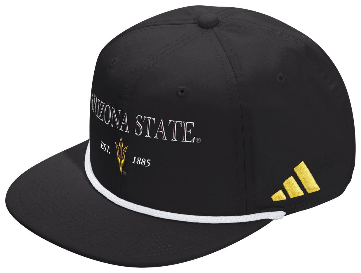 adidas Adult Arizona State Sun Devils Black Seasonal Rope Adjustable Hat product image