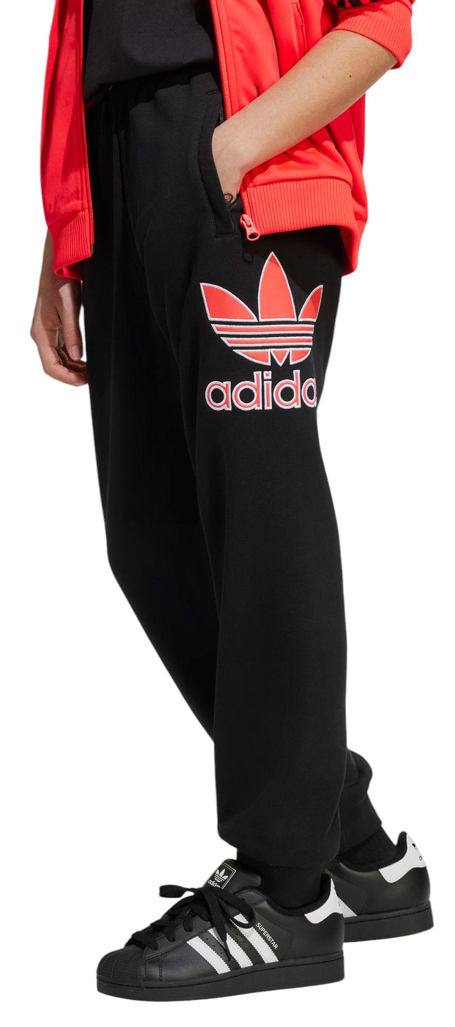 adidas Kids' Big Logo Oversized Sweatpants product image