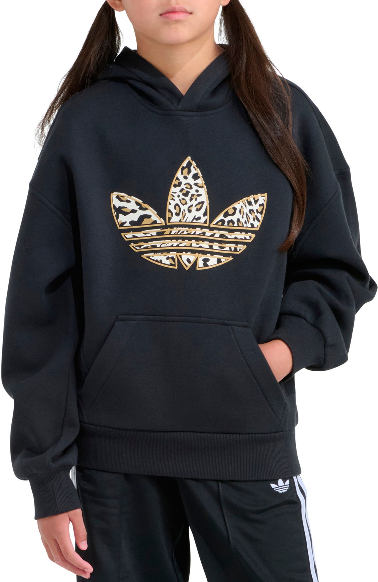 adidas Kids' Graphic Fleece Hoodie product image