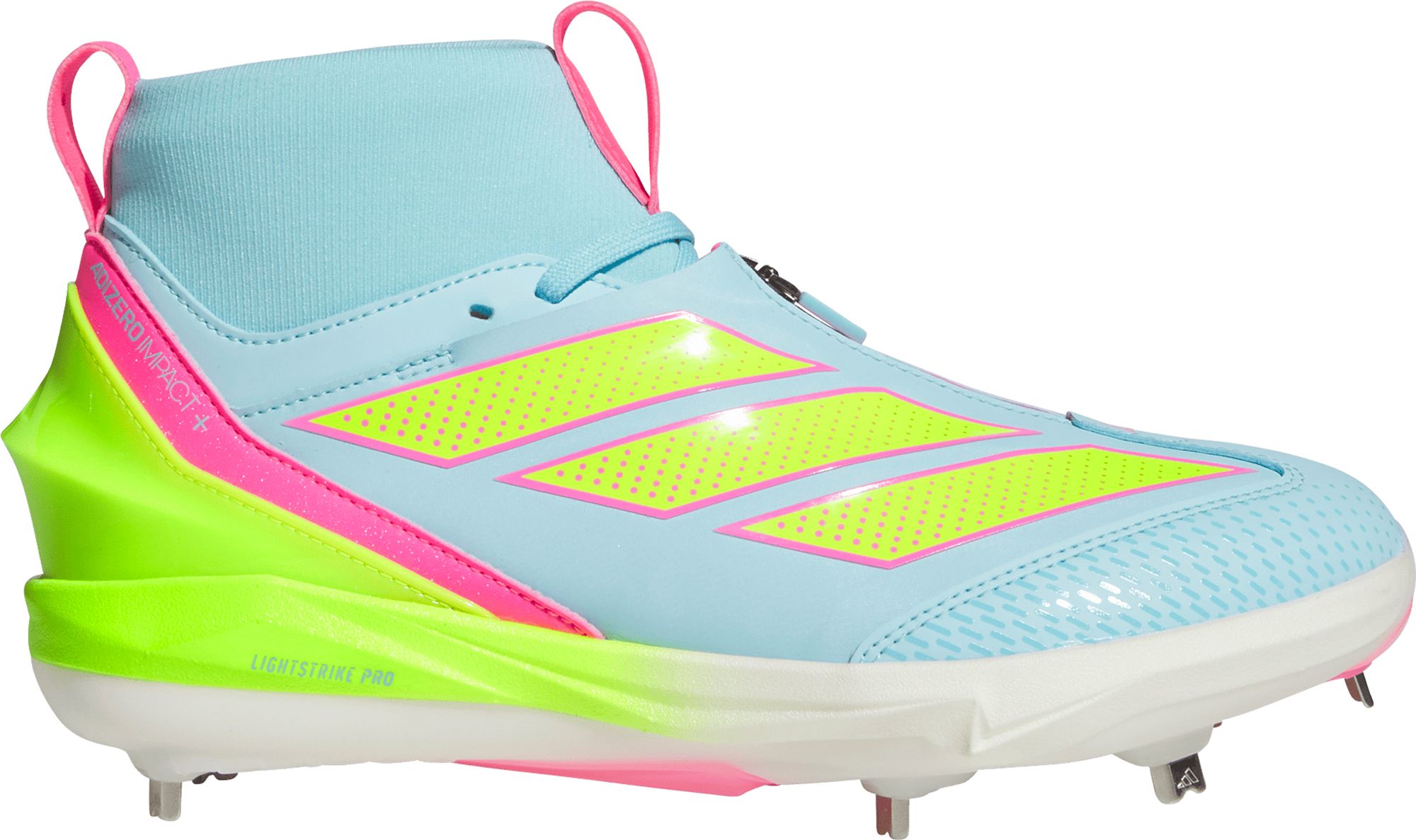 adidas Men's adizero Impact+ 2.0 Mid Metal Baseball Cleats