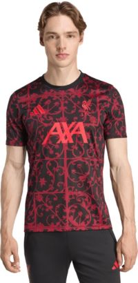 adidas Men's 2025 Liverpool Black Home Prematch Jersey | Dick's