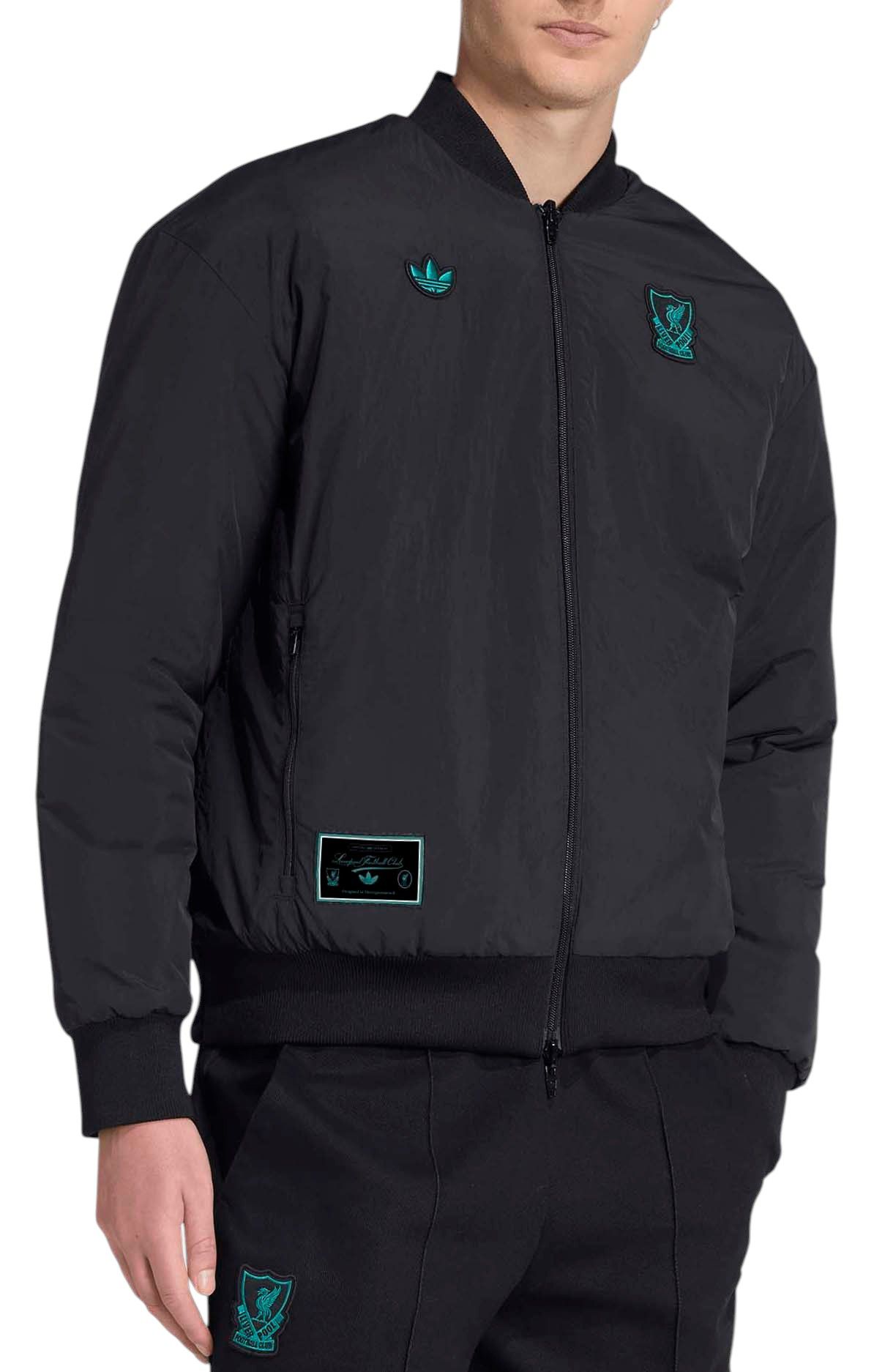 adidas Adult Liverpool FC 2025-26 Vintage Black Jacket product image