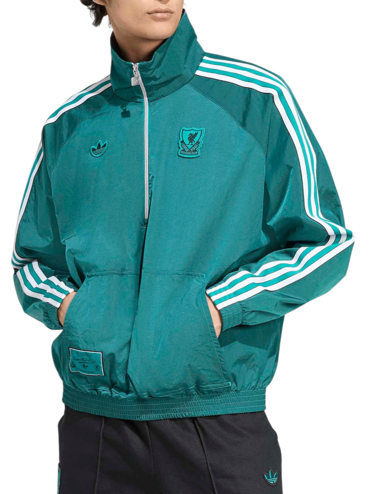 adidas Adult Liverpool FC 2025-26 Vintage Green Jacket product image