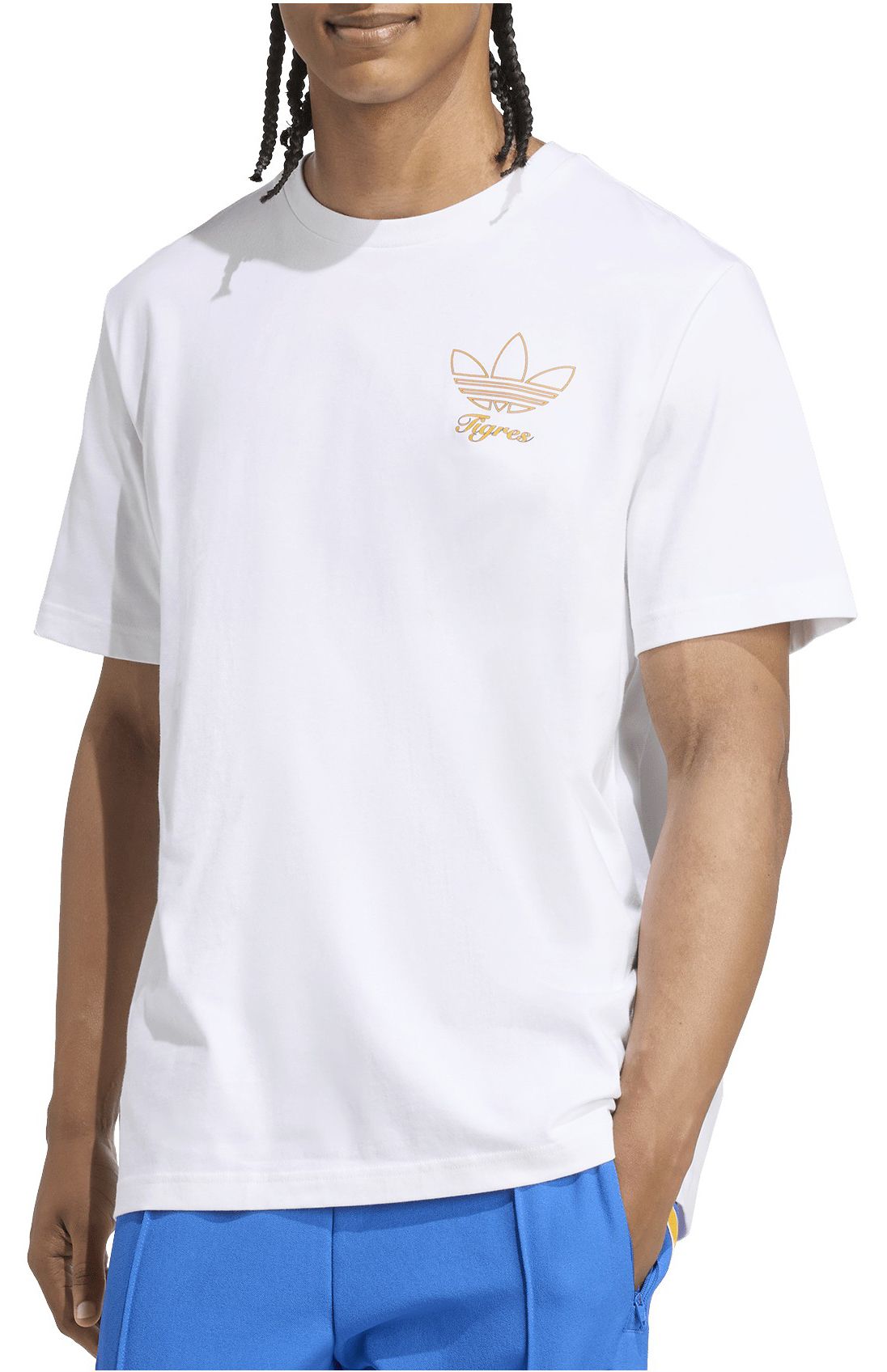 adidas Men's Tigres 2025 White Vintage T-Shirt product image