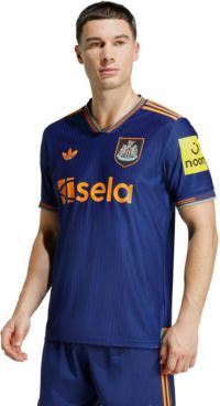 adidas Adult Newcastle United 2025-26 Blue Third Authentic Jersey