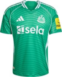 adidas Men's Newcastle 2025-26 Green Away Authentic Jersey