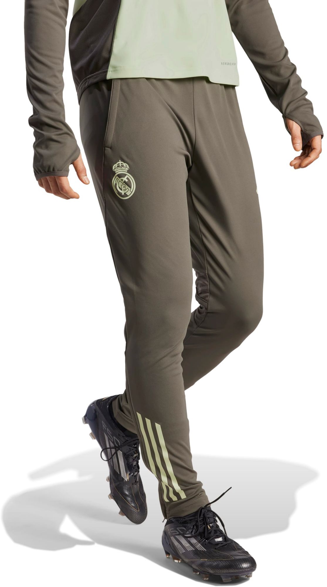 adidas Men's Real Madrid 2025 Grey Training Pants product image