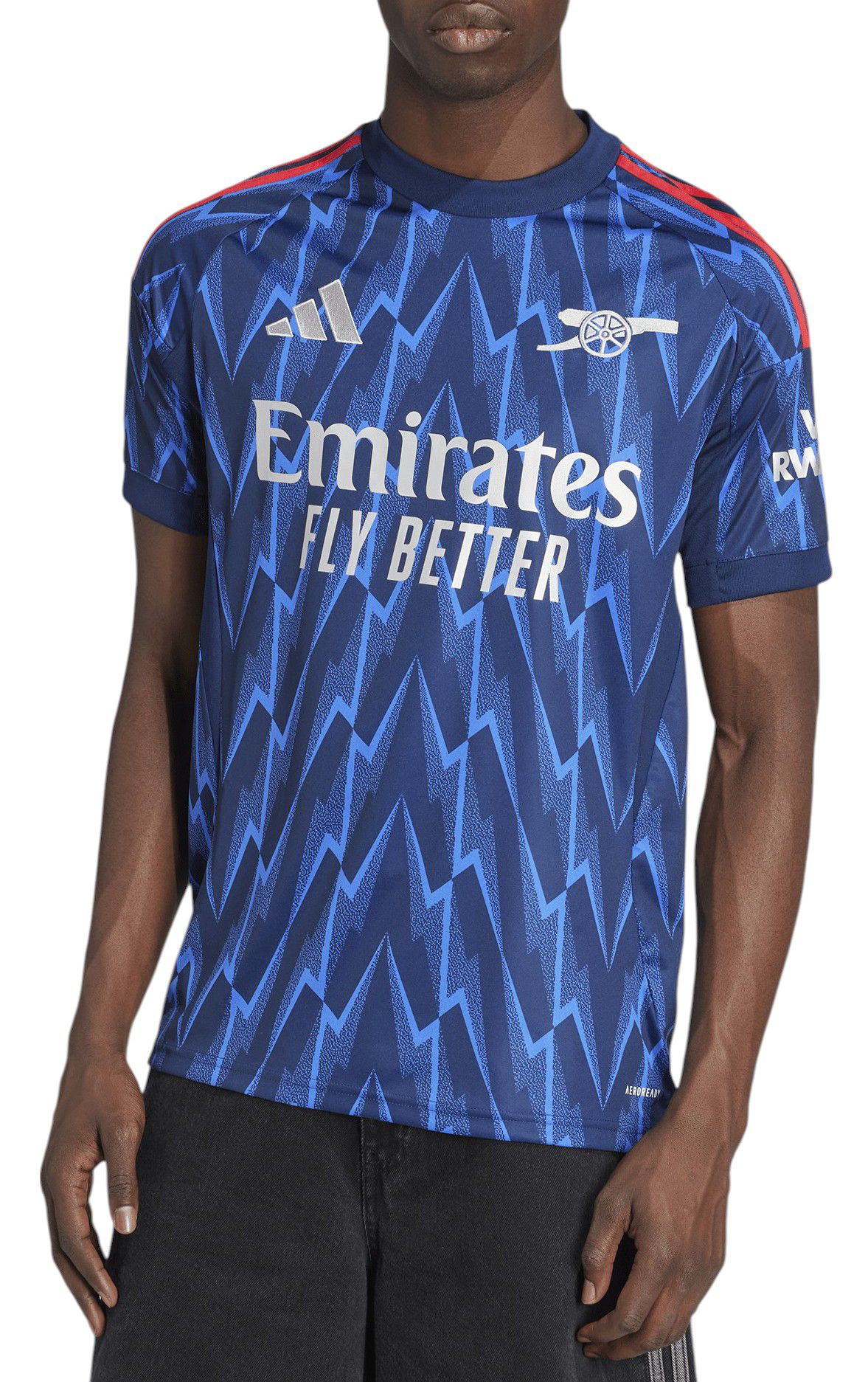 adidas Men's Arsenal 2025 Indigo Away Replica Jersey product image