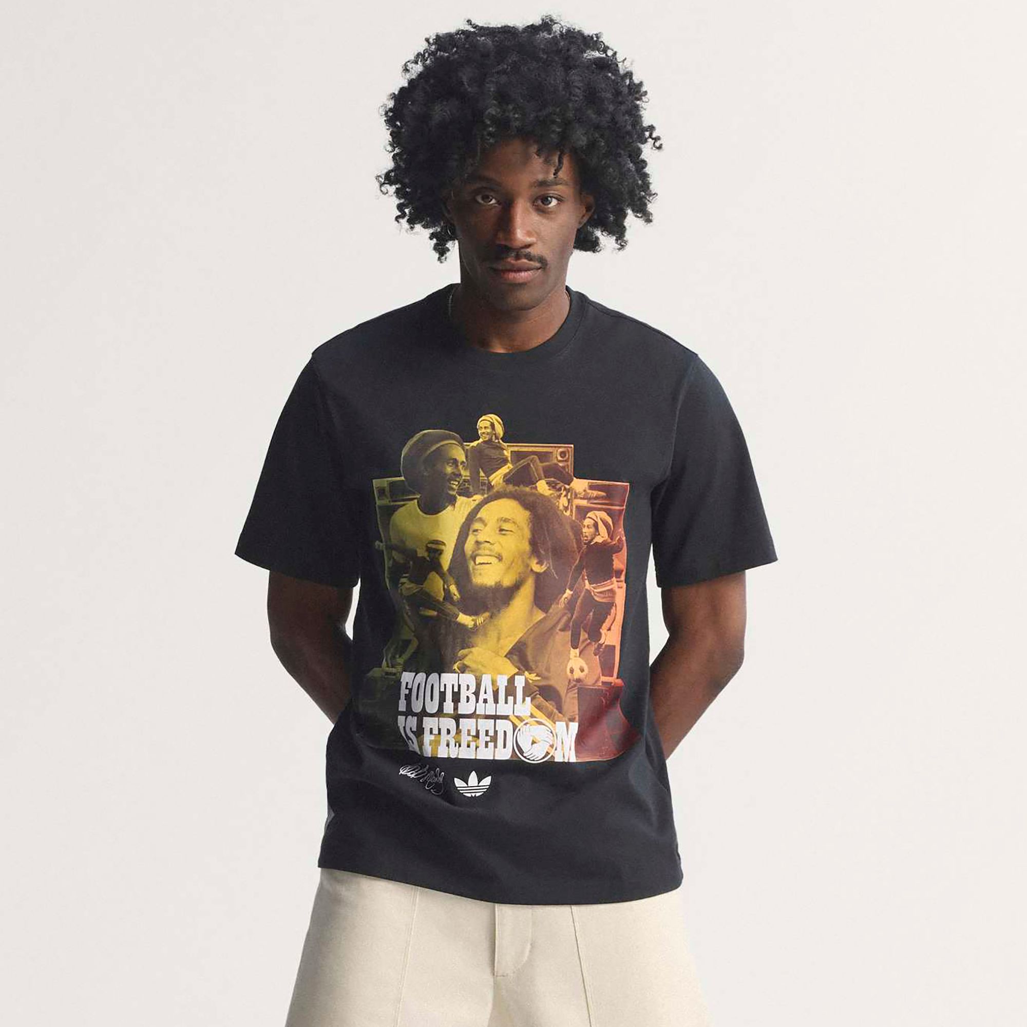 adidas Originals Men's Bob Marley Graphic T-Shirt product image