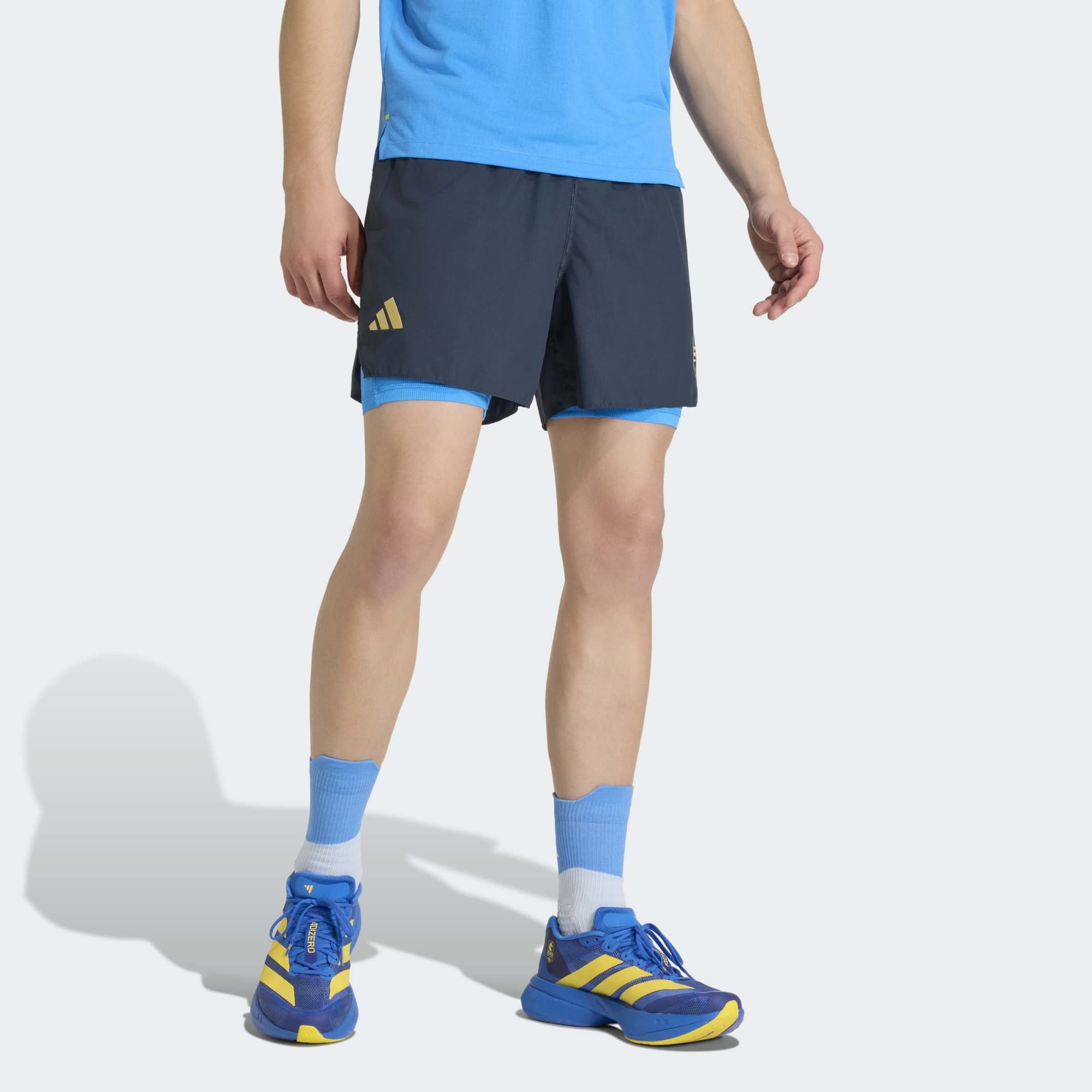adidas Men's Boston Marathon 2026 2-in-1 Shorts product image