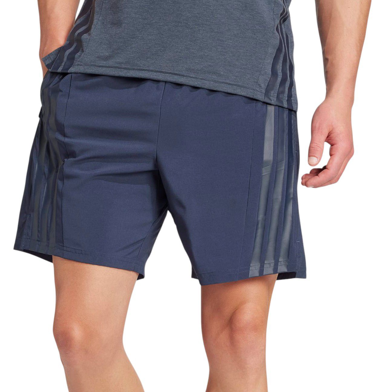 adidas Men's Designed for Training 3-Stripe Shorts product image