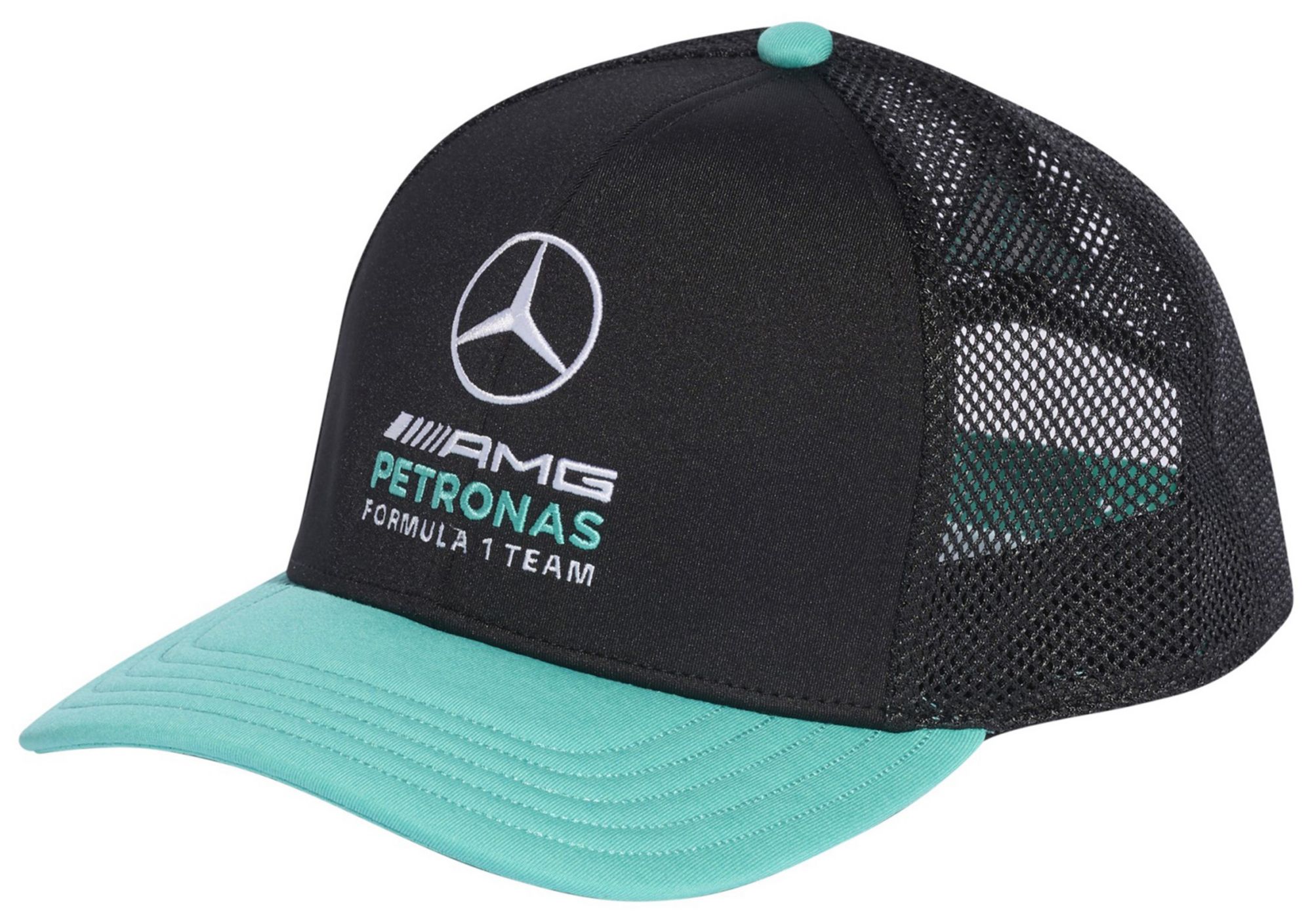adidas Men's F1 Mercedes Black DNA Adjustable Dad Hat product image