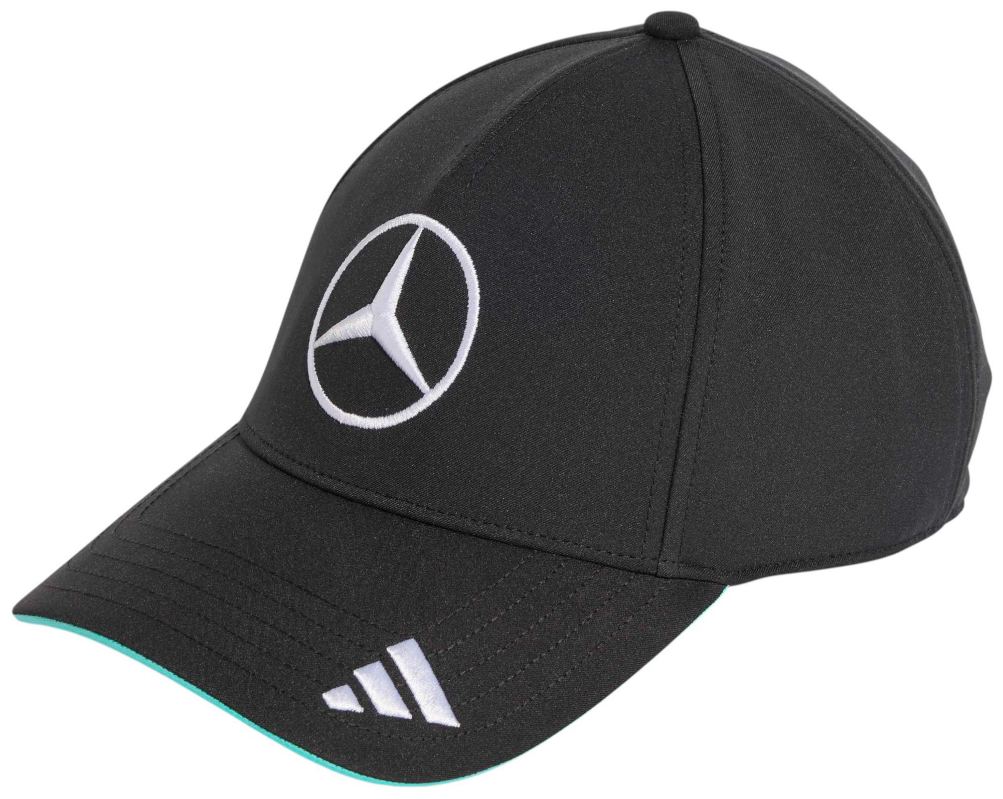 adidas Men's F1 Mercedes Black Adjustable Trucker Hat product image