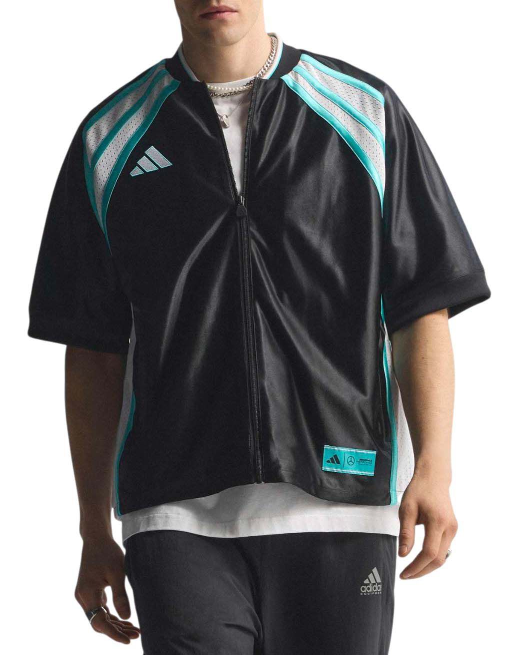 adidas Men's F1 Mercedes Las Vegas Pack Black T-Shirt product image
