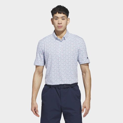 adidas men's dress shirt Pattern Mens Button-Down Shirts Size Xl, Color: White/Black-White : Clothing, Shoes & Jewelry the tonal logo on the right sleeve adds a subtle touch of flair that identifies you as a fan of quality and performance adidas Originals Denim Monogram Long
