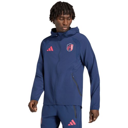 adidas Men's St. Louis FC Pink 2026 Prematch Anthem Full-Zip