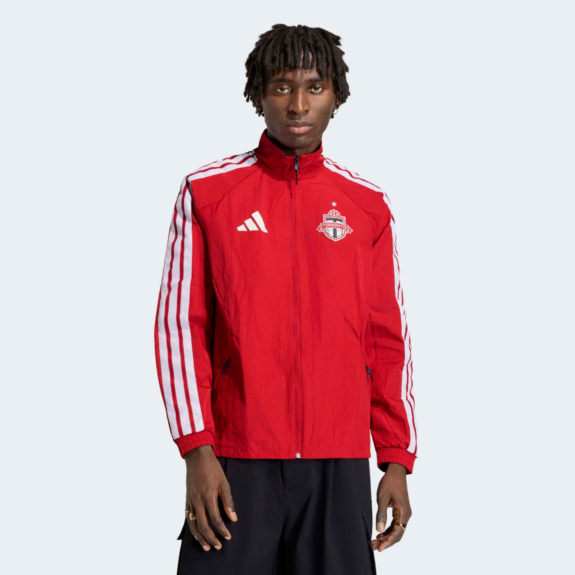 adidas Men's Toronto FC Red 2026 Prematch Anthem Full-Zip Jacket product image