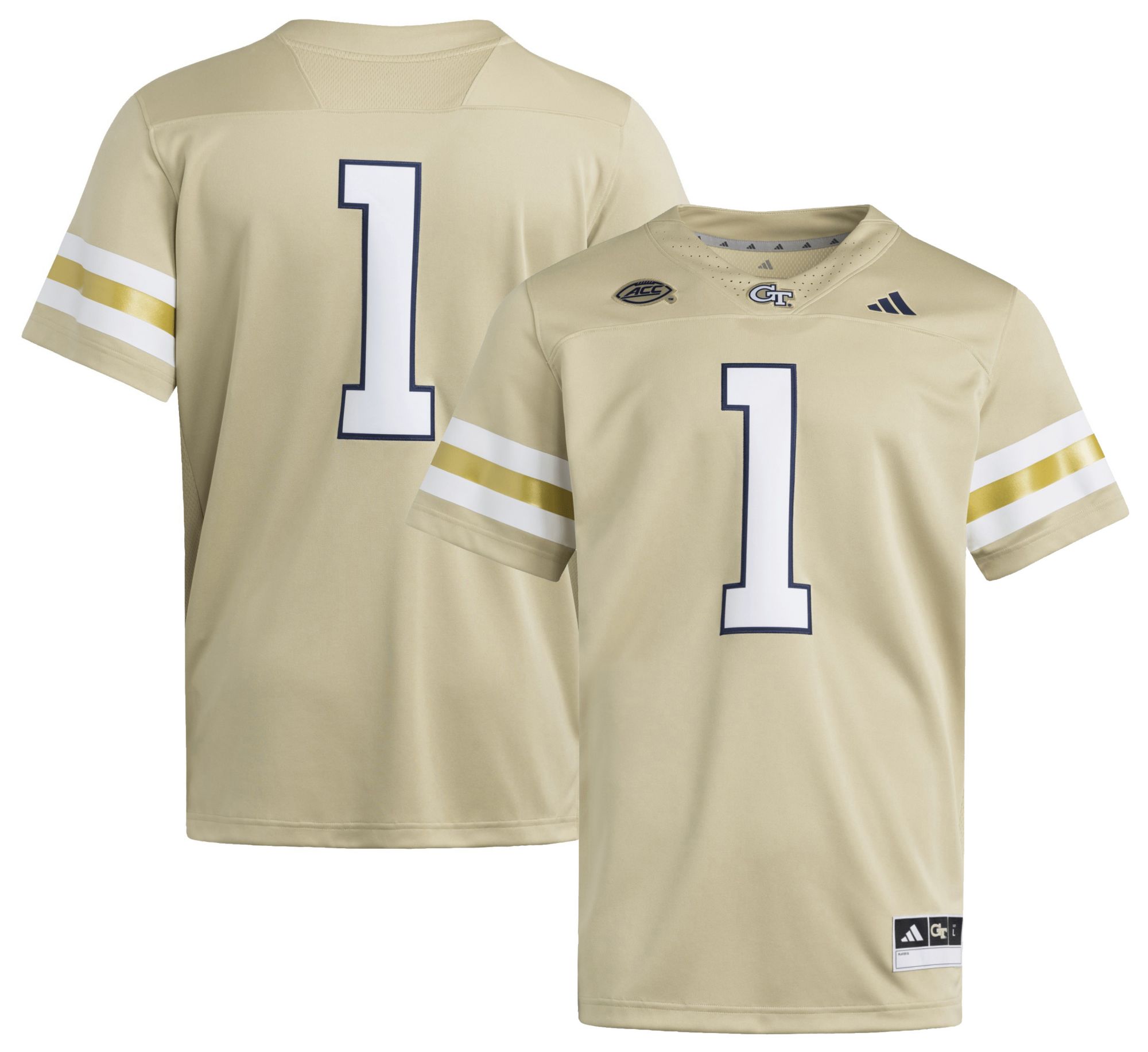 adidas Men's Georgia Tech Yellow Jackets Gold Premier Replica Home Jersey product image