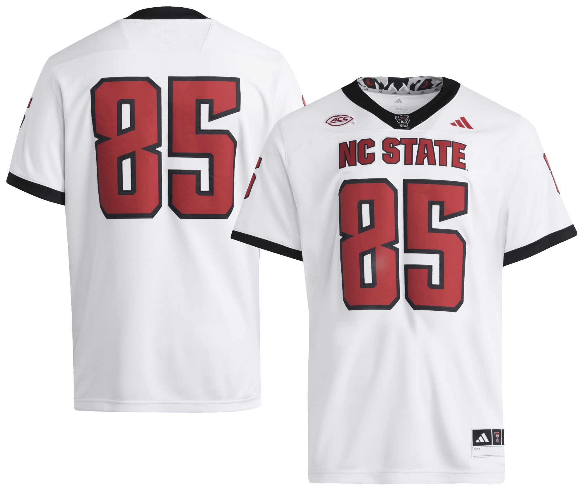 adidas Men's NC State Wolfpack White Premier Replica Home Jersey product image