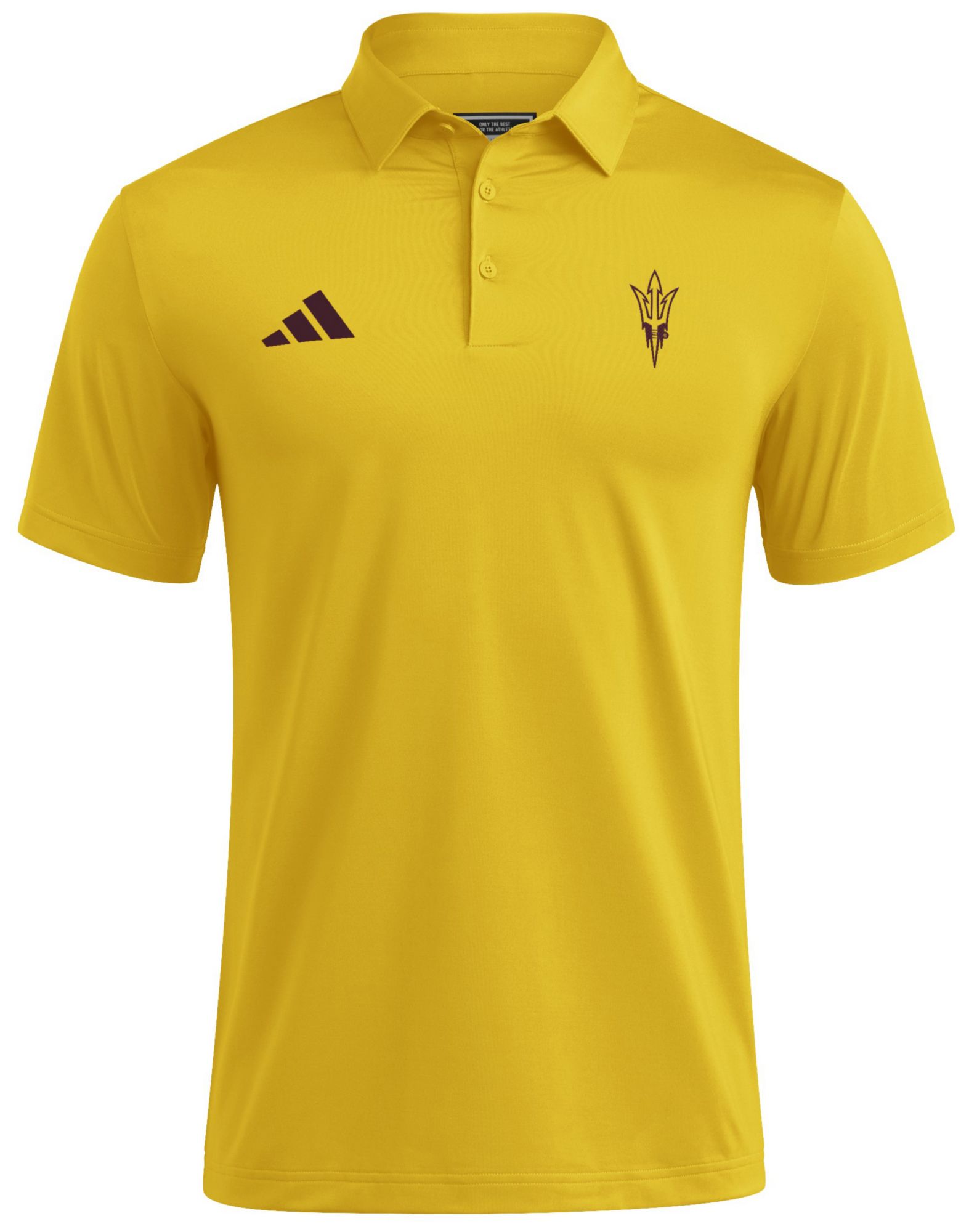 adidas Men's Arizona State Sun Devils Gold Ultimate365 Mesh Polo product image