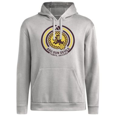sorry, adidas Men's Arizona State Sun Devils Medium Grey Strategy Fleece Pullover Hoodie is currently out of stock