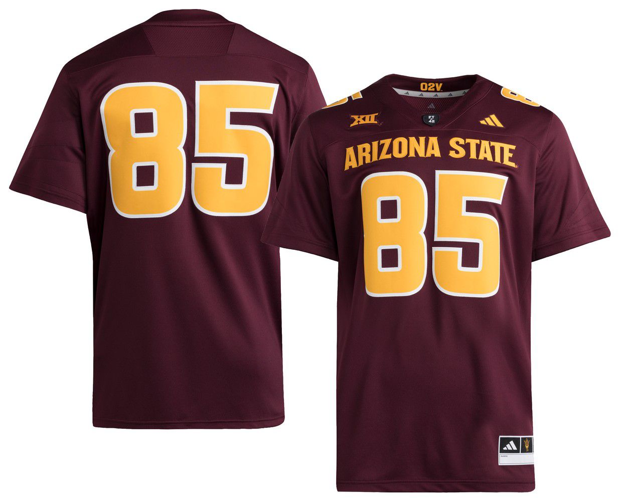 adidas Men's Arizona State Sun Devils Maroon Premier Home Replica Jersey product image