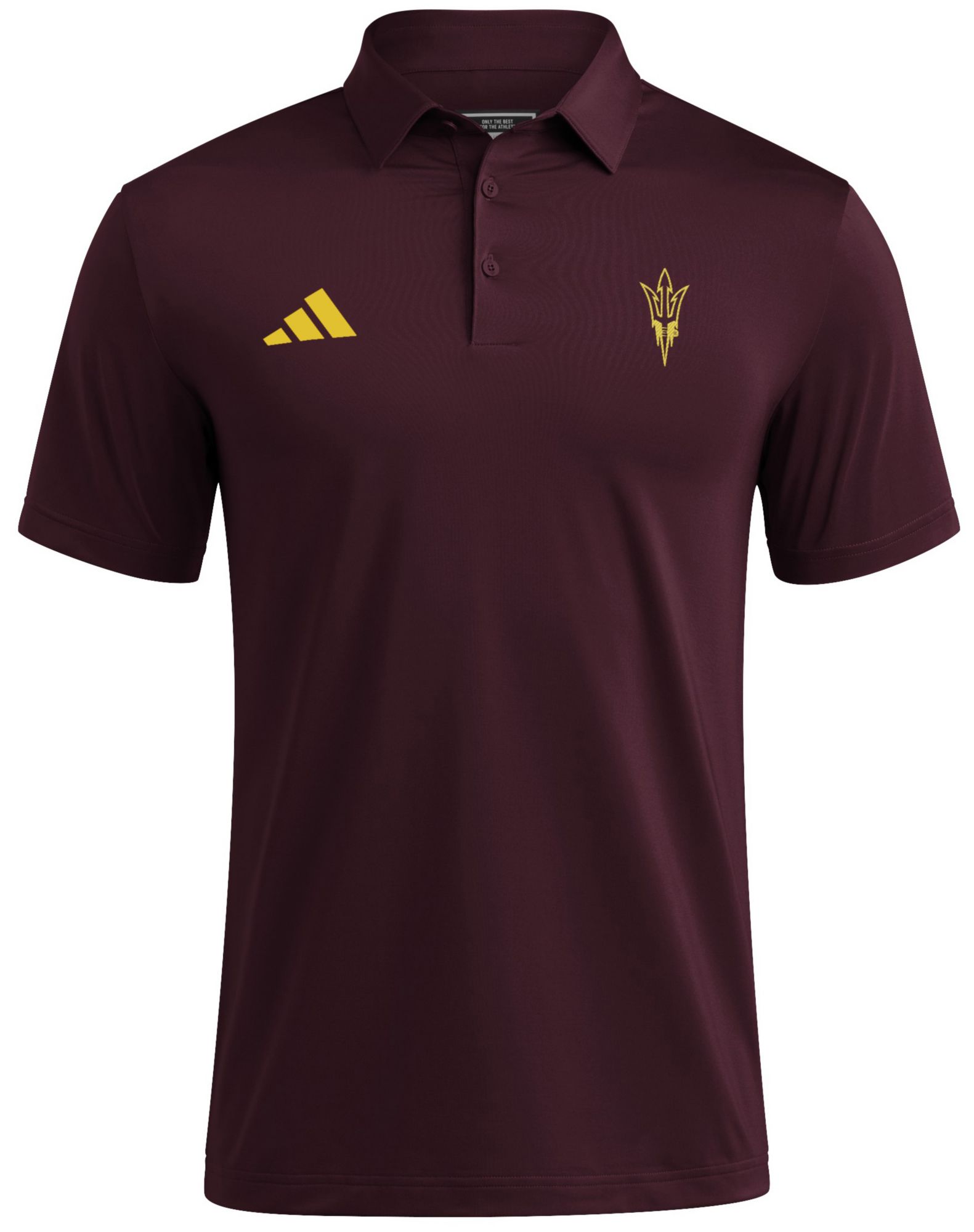 adidas Men's Arizona State Sun Devils Medium Red Ultimate365 Mesh Polo product image