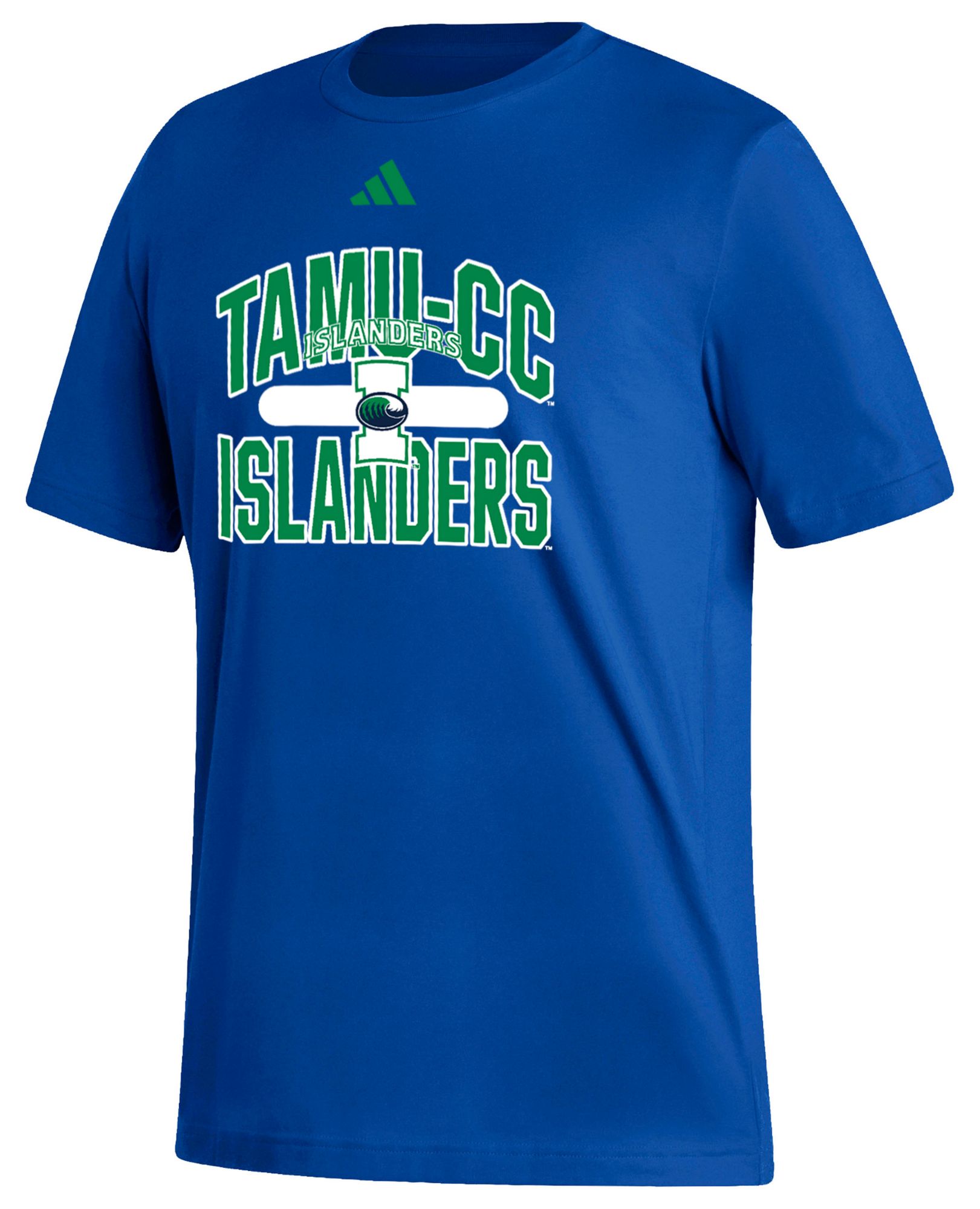adidas Men's Texas A&M -Corpus Christi Islanders Royal Fresh Training Short Sleeve T-Shirt product image