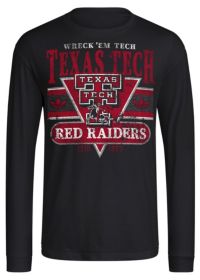 adidas Men's Texas Tech Red Raiders Black Original Long Sleeve