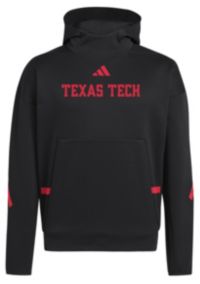 adidas Men's Texas Tech Red Raiders Black Z.N.E. Pullover Hoodie