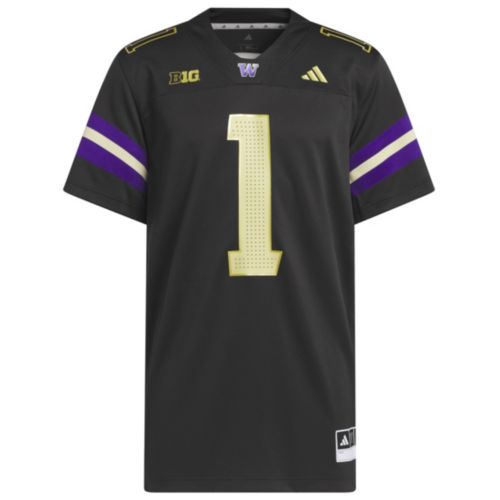 adidas Men's Washington Huskies Violet Fusion Baseball Replica