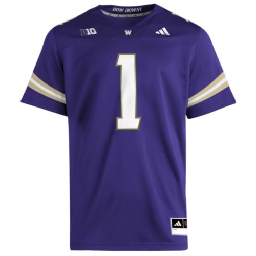 adidas Men's Washington Huskies Violet Fusion Baseball Replica