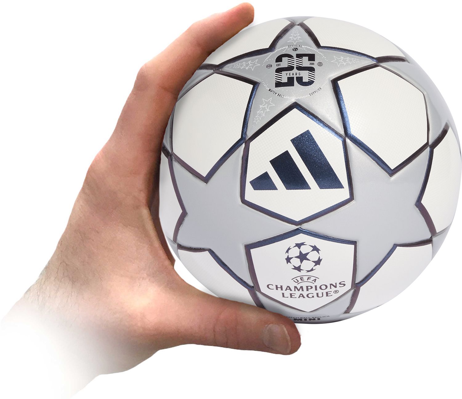 adidas UEFA Champions League 25th Anniversary Mini Soccer Ball product image