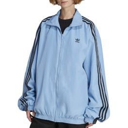 ジャケット・アウター adidas OVERSIZED FIRE BIRD TRACK TOP adidas Adicolor Classic Firebird Loose Track Top - Black