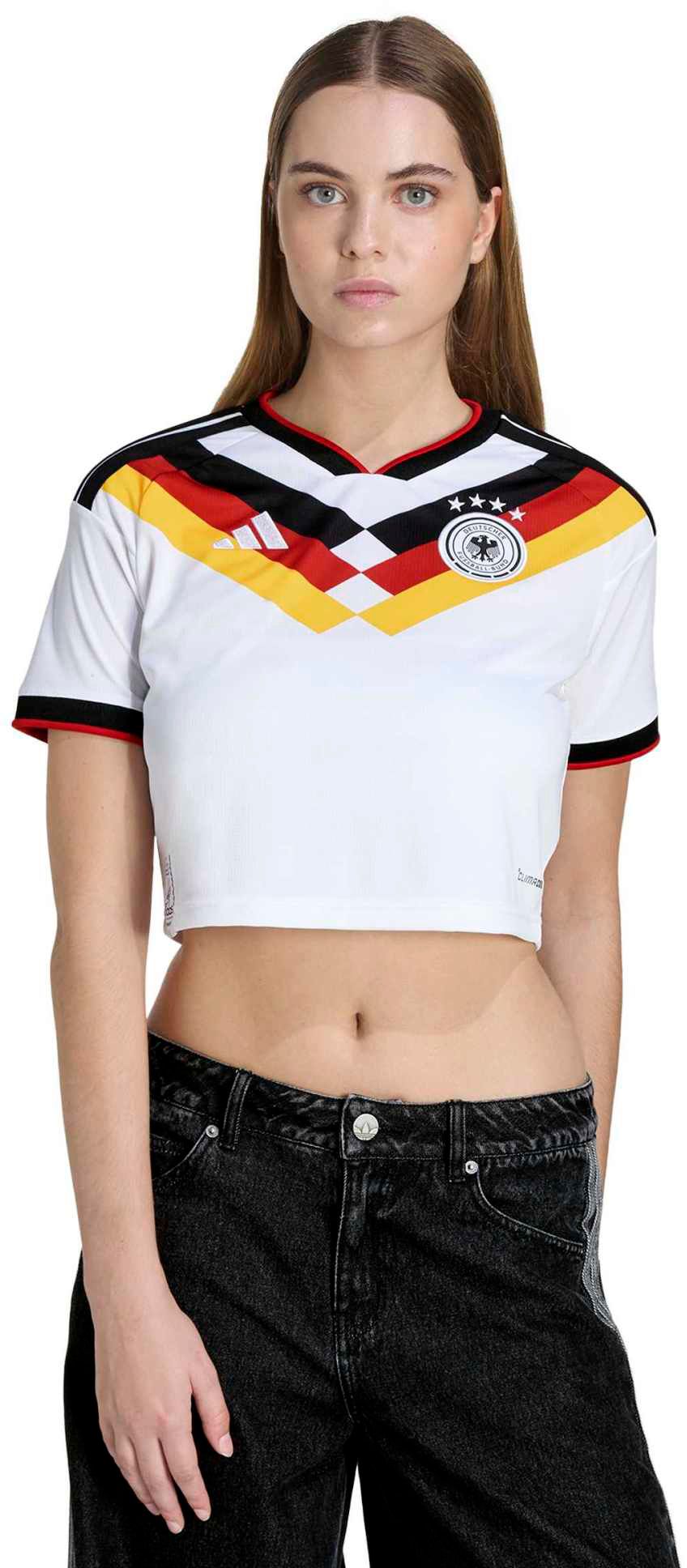 adidas Women's Germany 2026 Home Crop Top Replica Jersey product image