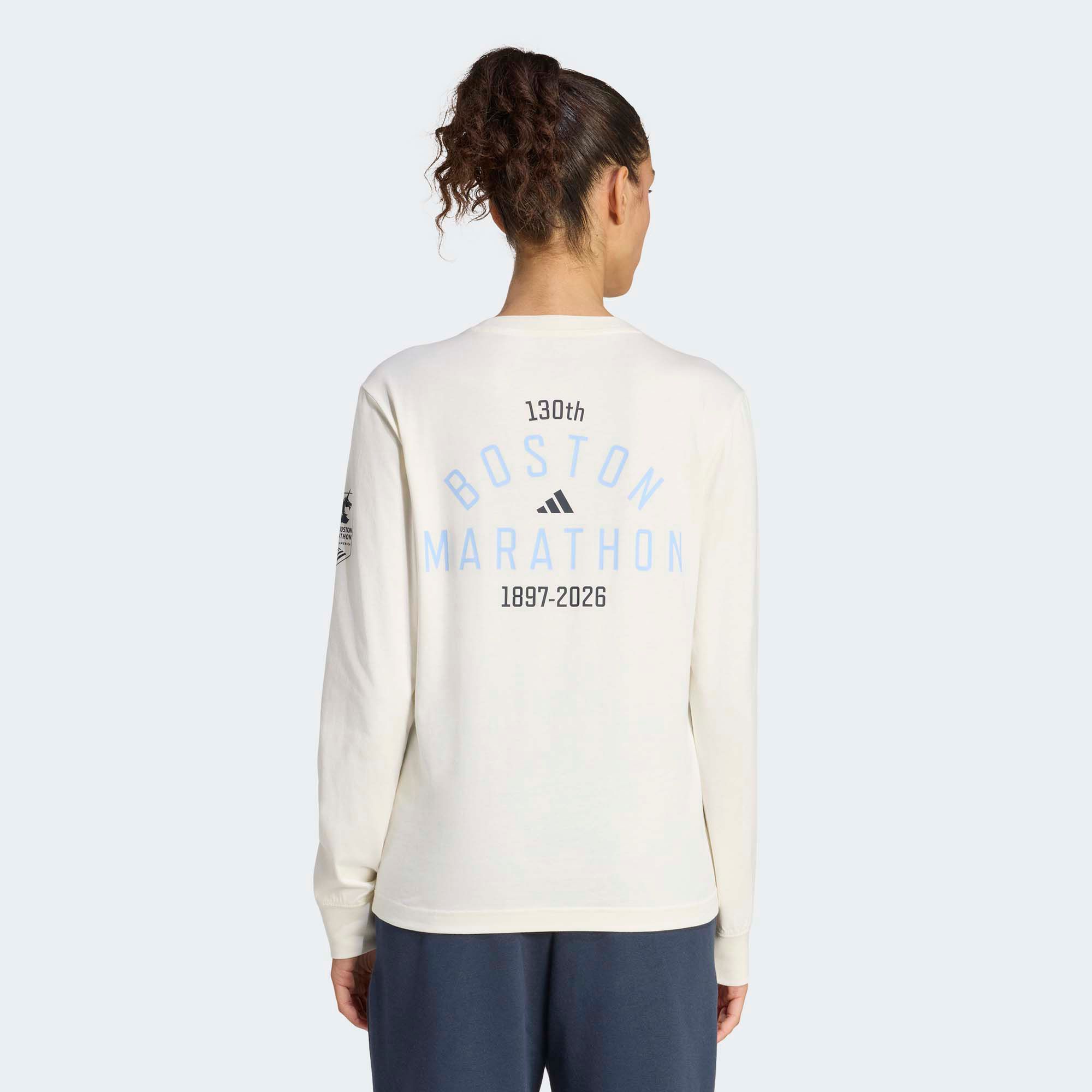 adidas Women's Boston Marathon 2026 Running Long Sleeve Graphic Tee product image