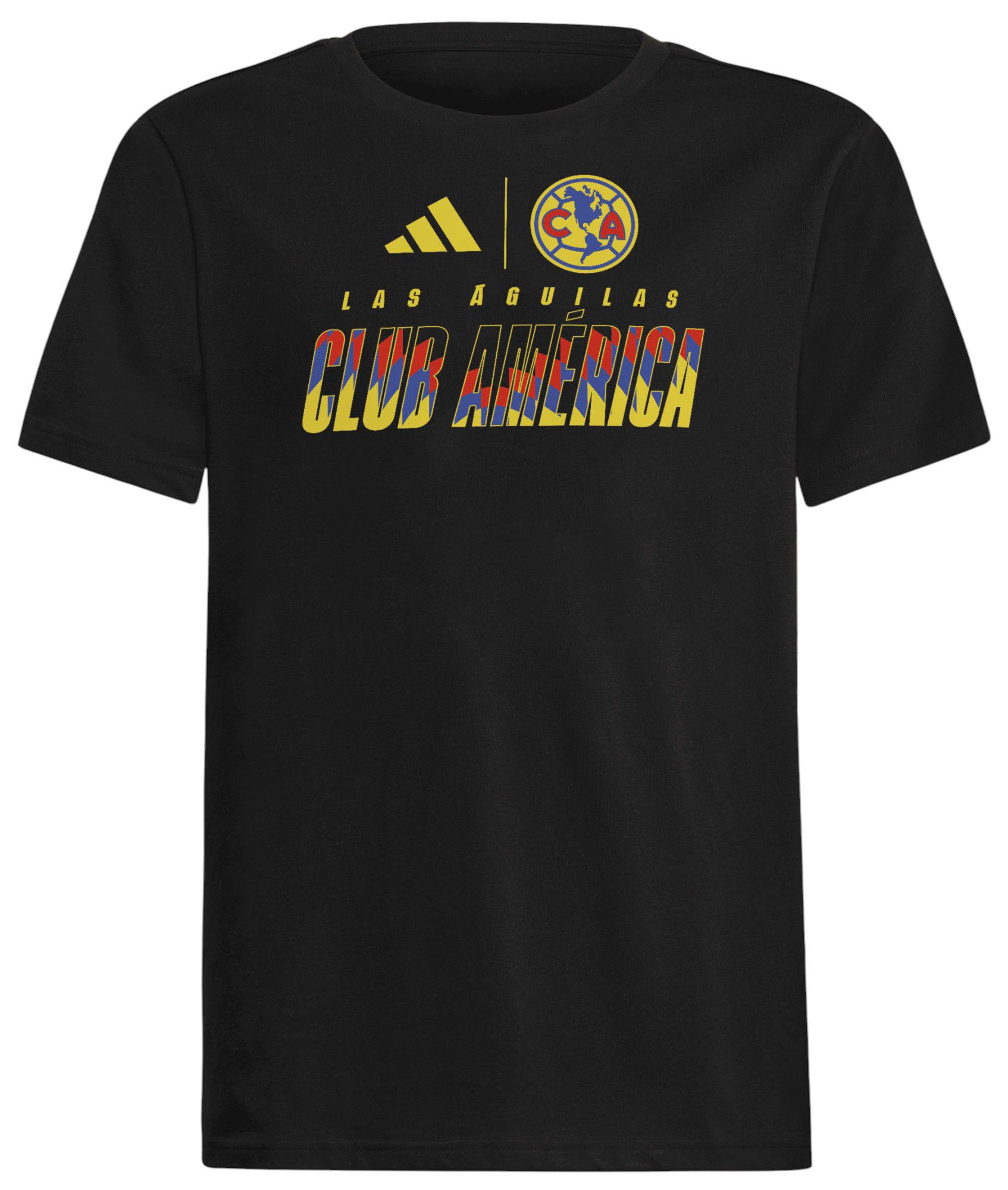 adidas Youth 2025 Club America Black Club Motto T-Shirt product image