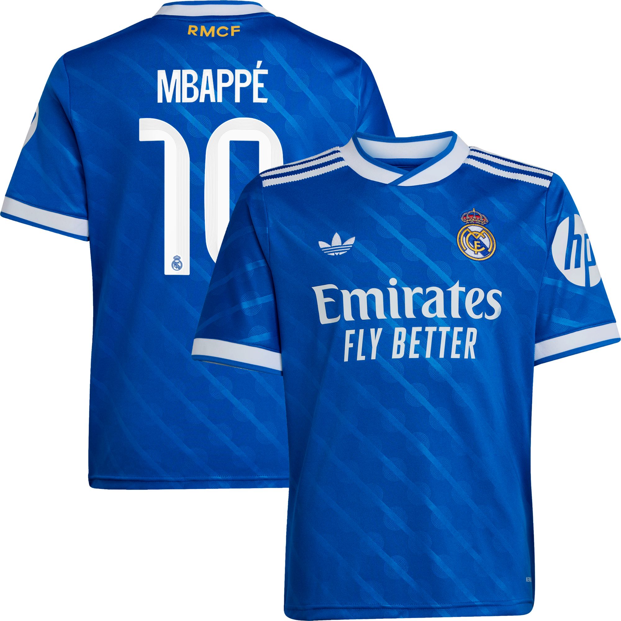 adidas Youth Real Madrid Kylian Mbappé #10 2025 Third Replica Jersey product image